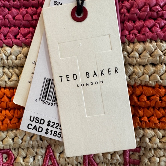 TED BAKER WOVWN TOTE BAG - Picture 5 of 9